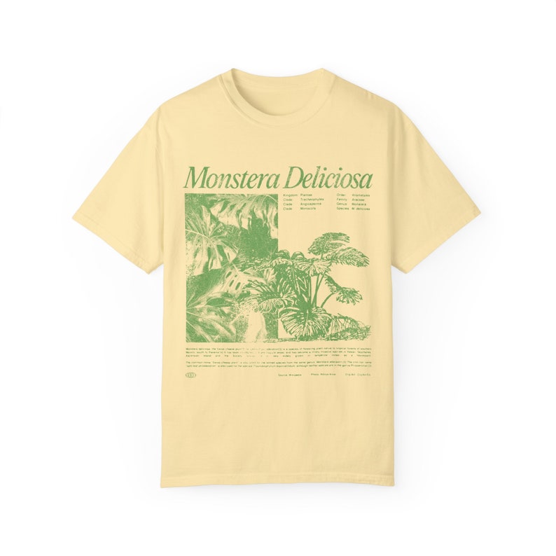 Monstera Deliciosa Plant Shirt Monstera Shirt Monstera Variegata Monstera Plant Design Monstera Hoodie Never Enough Plants Comfortcolors Banana