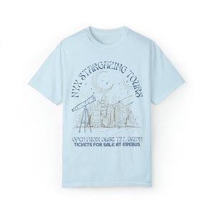 Komfort Farben NYX Göttin Shirt Griechische Mythologie Shirt Mystische Shirt Griechische Kleidung Griechische Mythologie Geschenk Light Academia Bookish Merch Bild 6