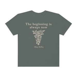 Mary Shelley Shirt Dark Academia Shirt Comfort Colors Shirt Literary Shirt Bookish Shirt Literature Shirt Gothic Clothes Goth Dark Academia image 8