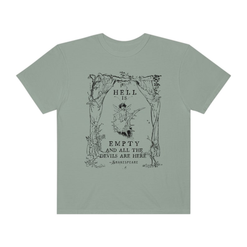 Shakespeare Shirt Grunge Fairycore Dark Academia Shirt Y2k Shirt Fairycore Shirt Goblincore Shirt Cottage Core Shirt Fairy Grunge Shirt Bay