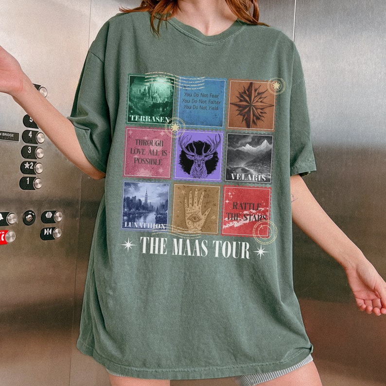 The Eras Maas Tour LICENSED Sarah J Maas Merch Acotar Shirt Book Swag ...