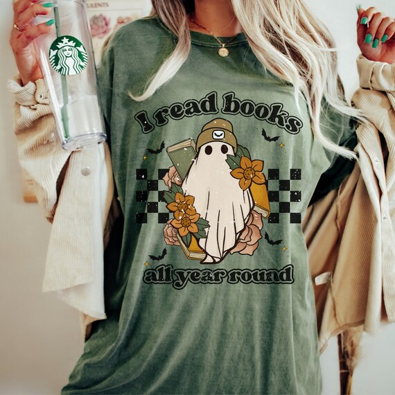 Booooks Halloween Tee Boo Read Books Outfit T-Shirt Booooks Halloween Tee Boo Read Books Outfit T-Shirt