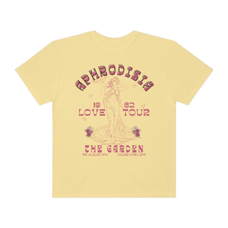 Aphrodite Shirt Göttin der Liebe Vintage Band T-Shirt Mythologie Shirt Cottage Core Shirt Venus Shirt griechische Mythologie Shirt griechische Göttin Bild 5