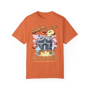 Retro Salem Witch Trials Halloween ronde hals herfstkleding Salem shirt Salem Witch Salem Ma Salem 1692 Ze hebben één Salem Witch-shirt gemist Burnt Orange