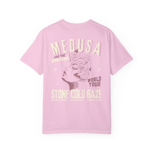 Medusa Shirt Distressed Band Tee Vintage Band Shirt Snake Shirt Greek Mythology Shirt Greek Goddess Medusa Costume Y2k Top whimsigoth Shirt Blossom
