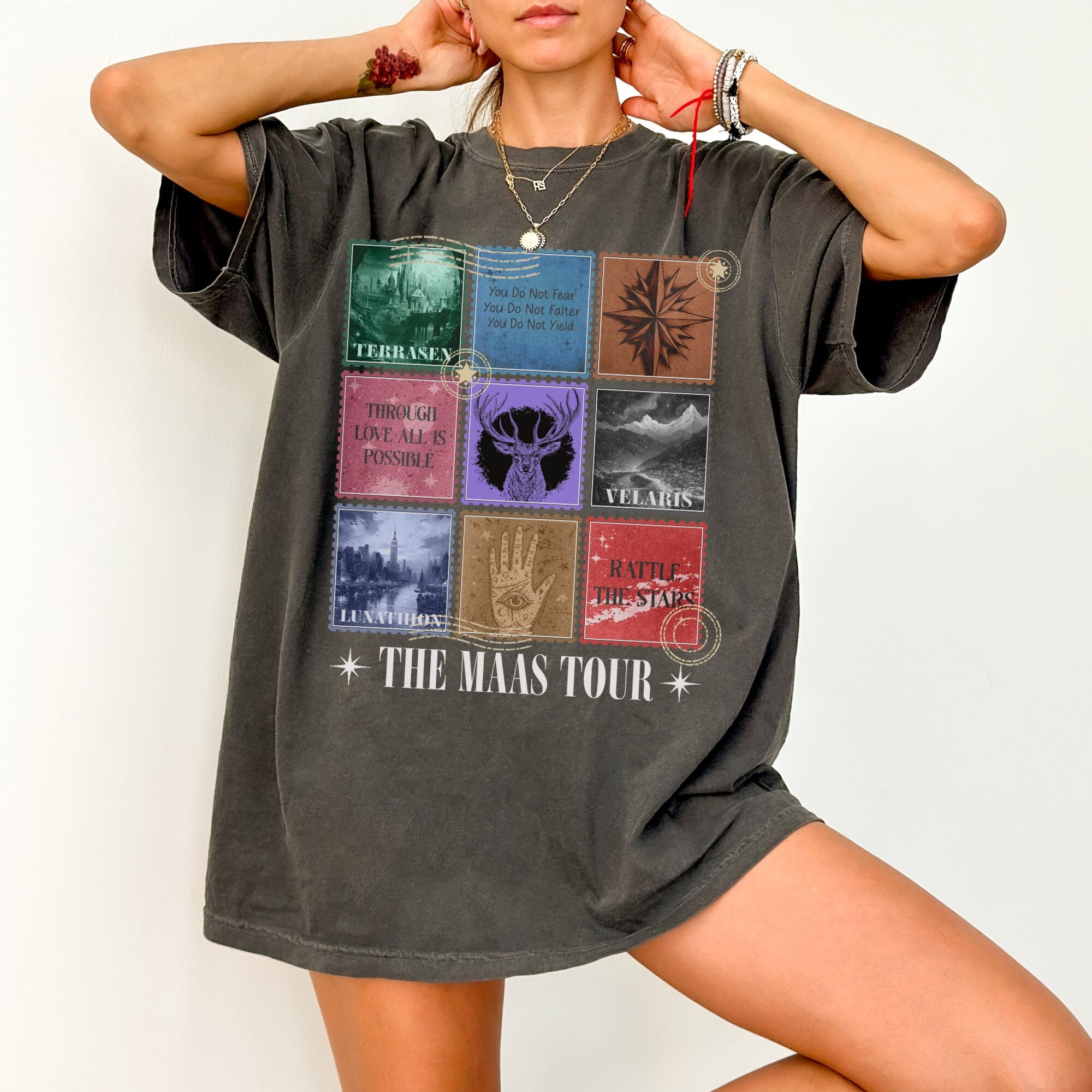 The Eras Maas Tour LICENSED Sarah J Maas Merch Acotar Shirt Book Swag ...