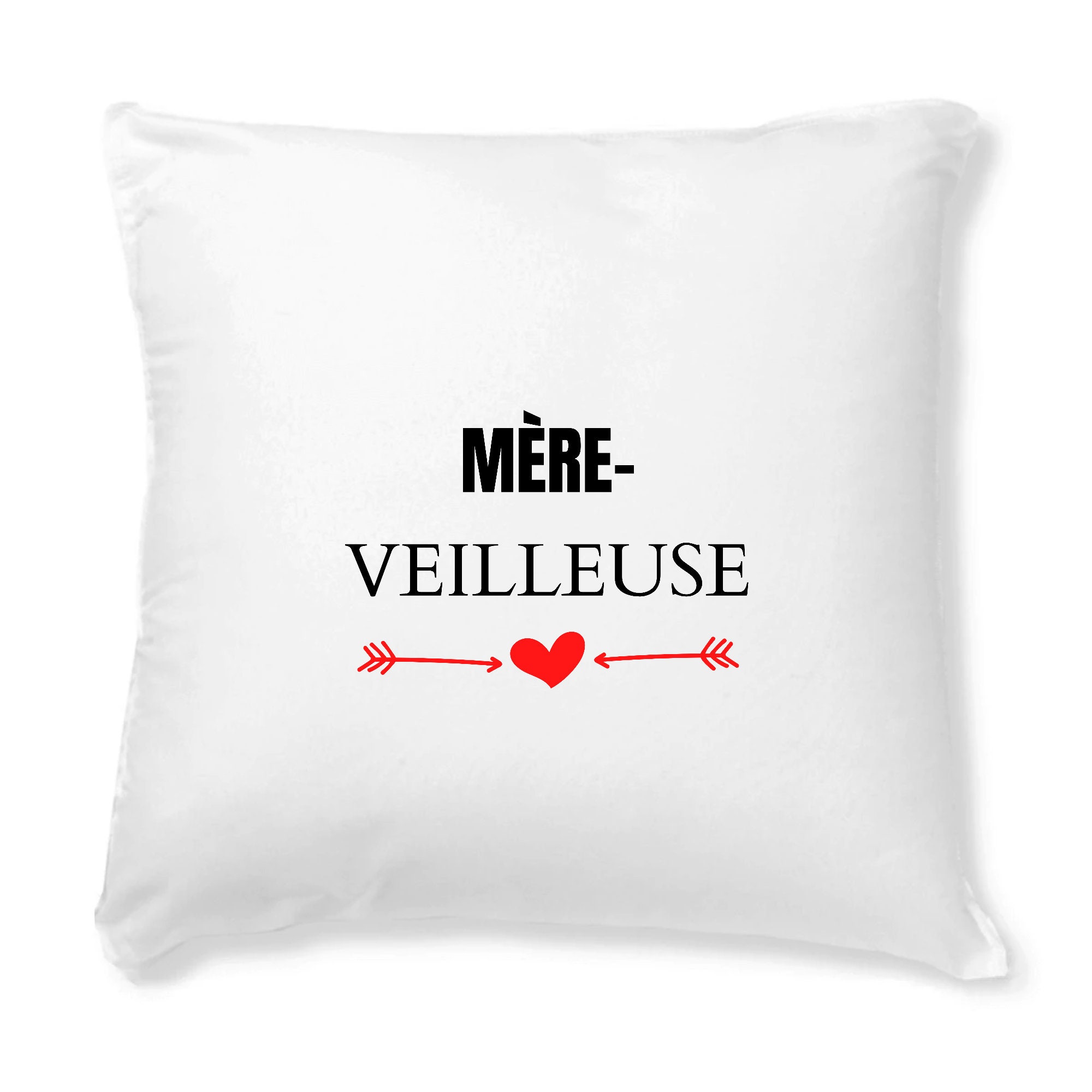 Coussin avec Housse Mère-Veilleuse Idée Cadeau