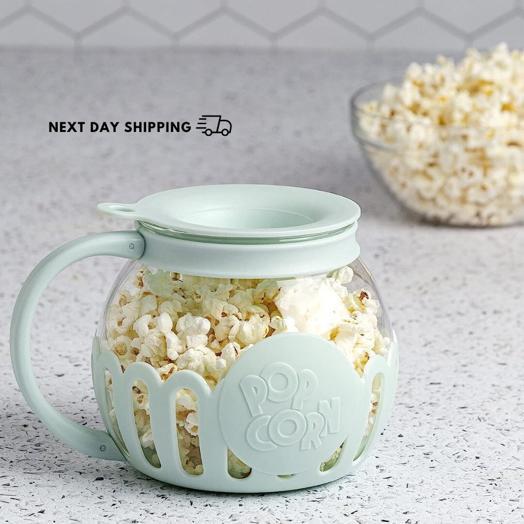 Glass Micro-Pop Microwave Popcorn