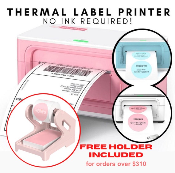 MUNBYN [Niveau 2.0] Imprimante d'étiquettes Thermique 4x6, Code à
