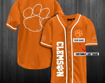 custom clemson jersey