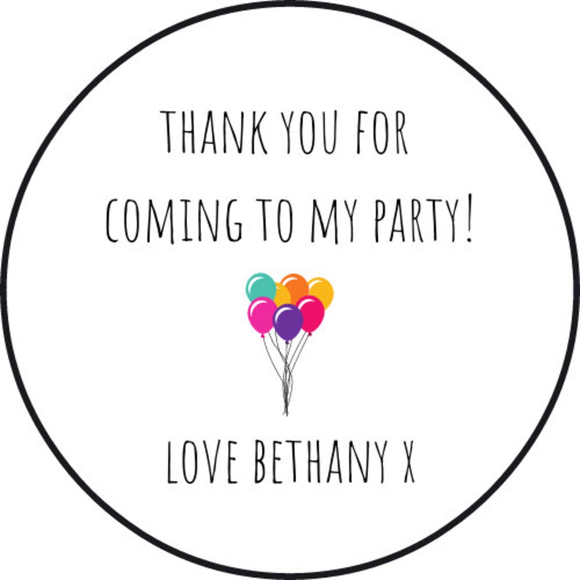 Thank You For Coming To My Birthday Party Stickers Party Bag Etsy thank-you-for-coming-to-my-birthday-party-stickers-party-bag-etsy
