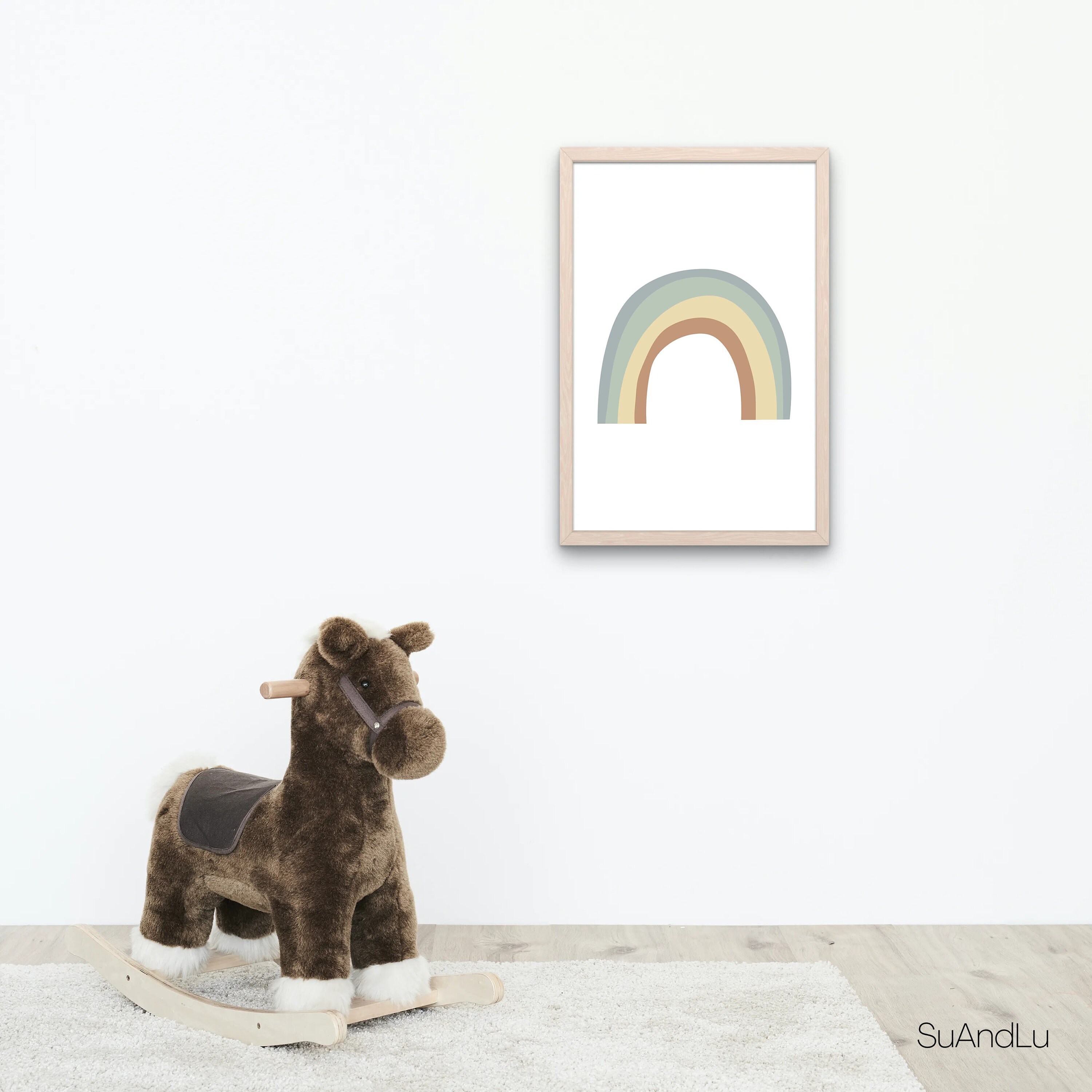 Arco iris decoración de la habitación para niños arte de | Etsy
