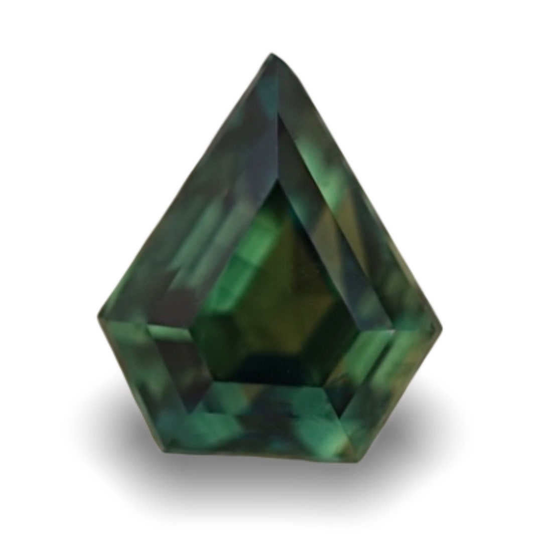 Australian Parti Sapphire 0.99 CT Loose Gemstone Parti Etsy Finland