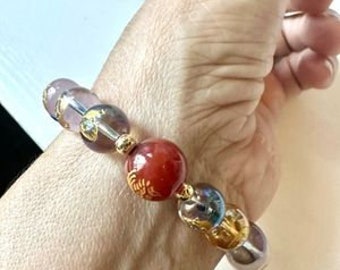 All WISHES COME TRUE| real 14K gold Strongest most powerful 16 symbols 4 sided bracelet |Inviting Money |Protects Investment