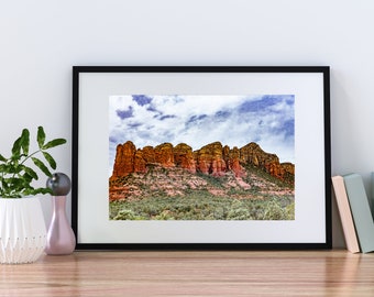 Red Rocks in Sedona Arizona, Printable Art, Printable Wall Art