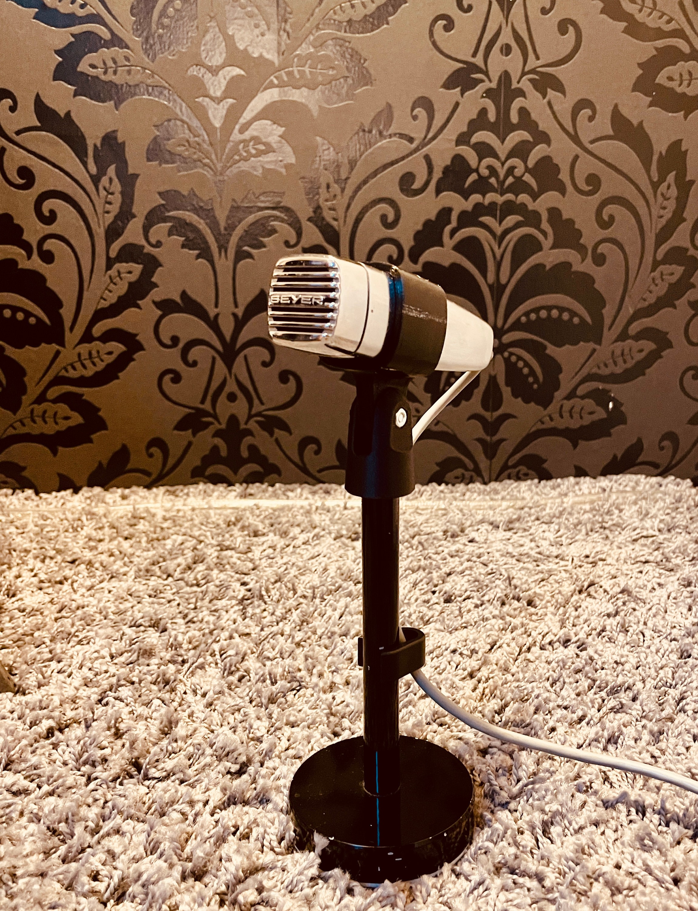 Vintage microphone stand - Etsy 日本