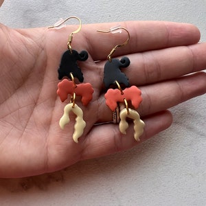 Witch Hair Polymer Clay Earrings