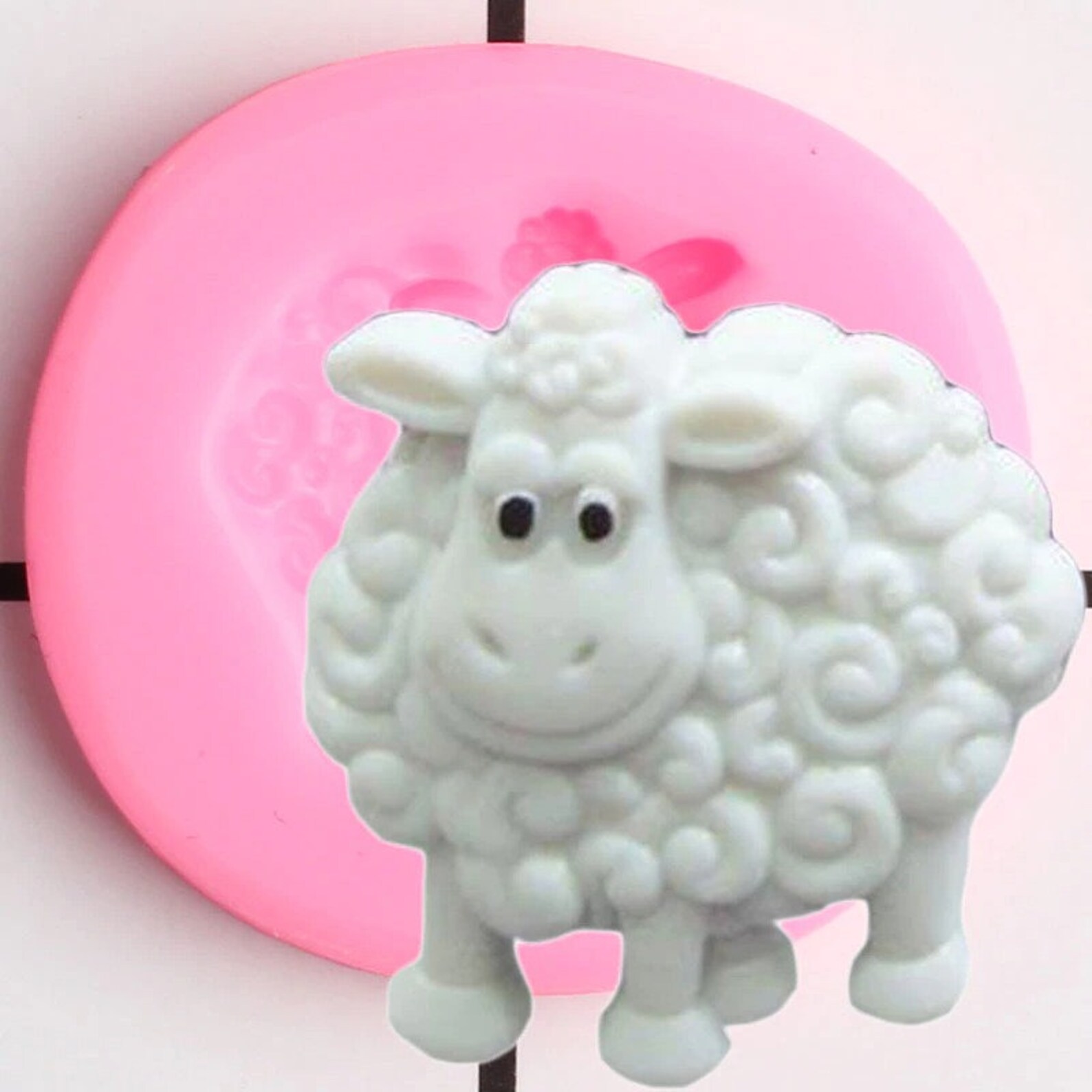 Sheep Silicone Mold DIY Baking Cookie Chocolate Candy Clay Etsy