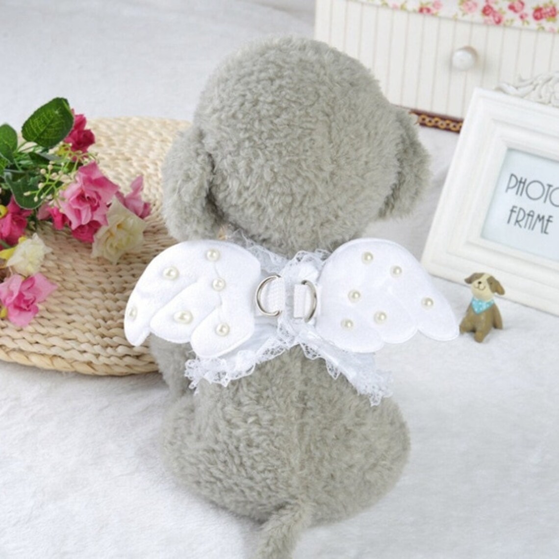 Cute Angel Pet Harness Leash with Lace cat harness rabbit Etsy