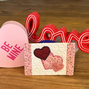 Heart Mug Rug