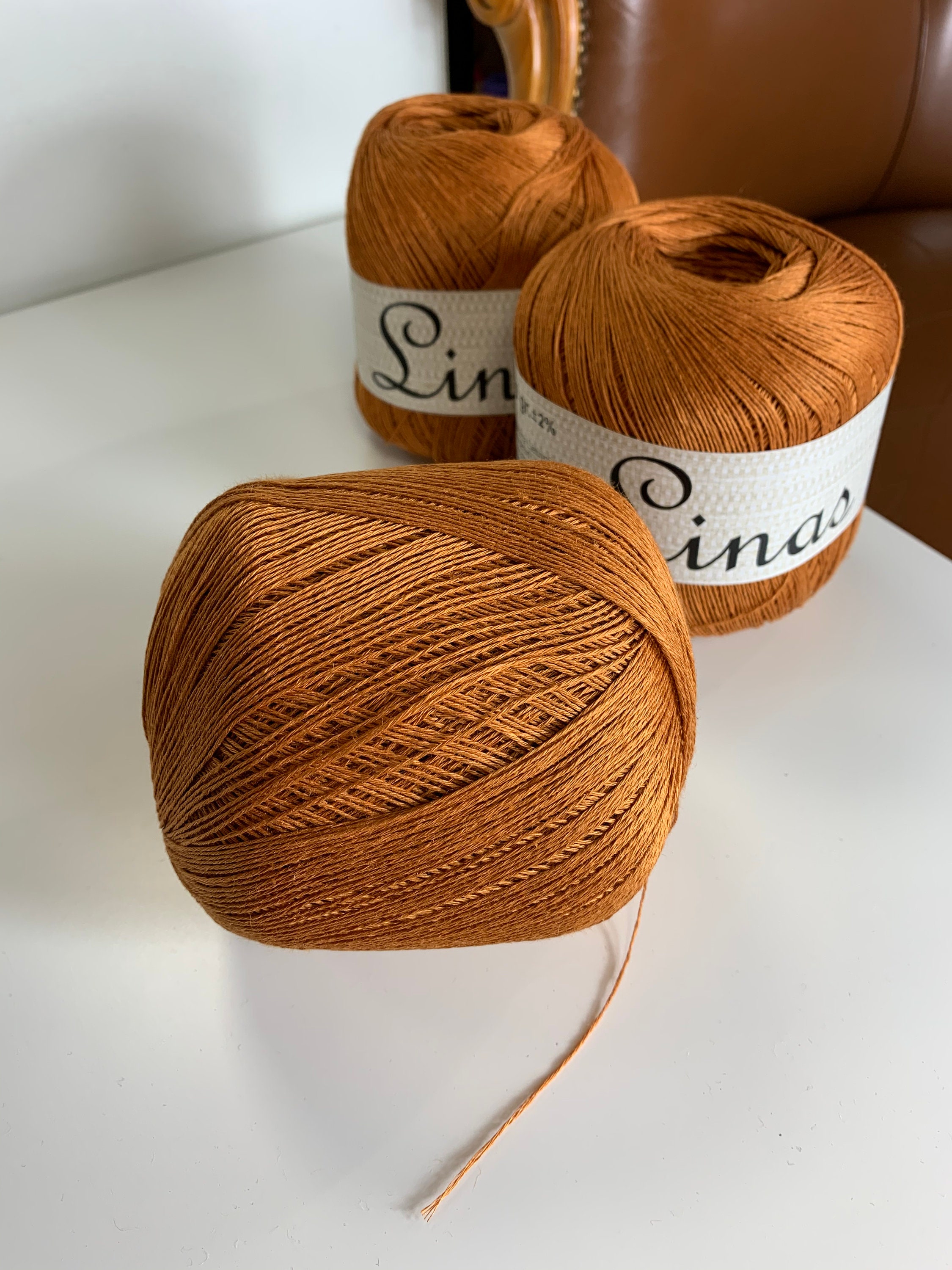 Linen yarn summer yarn 100g/700mmin quantity 3pieces 100 Etsy