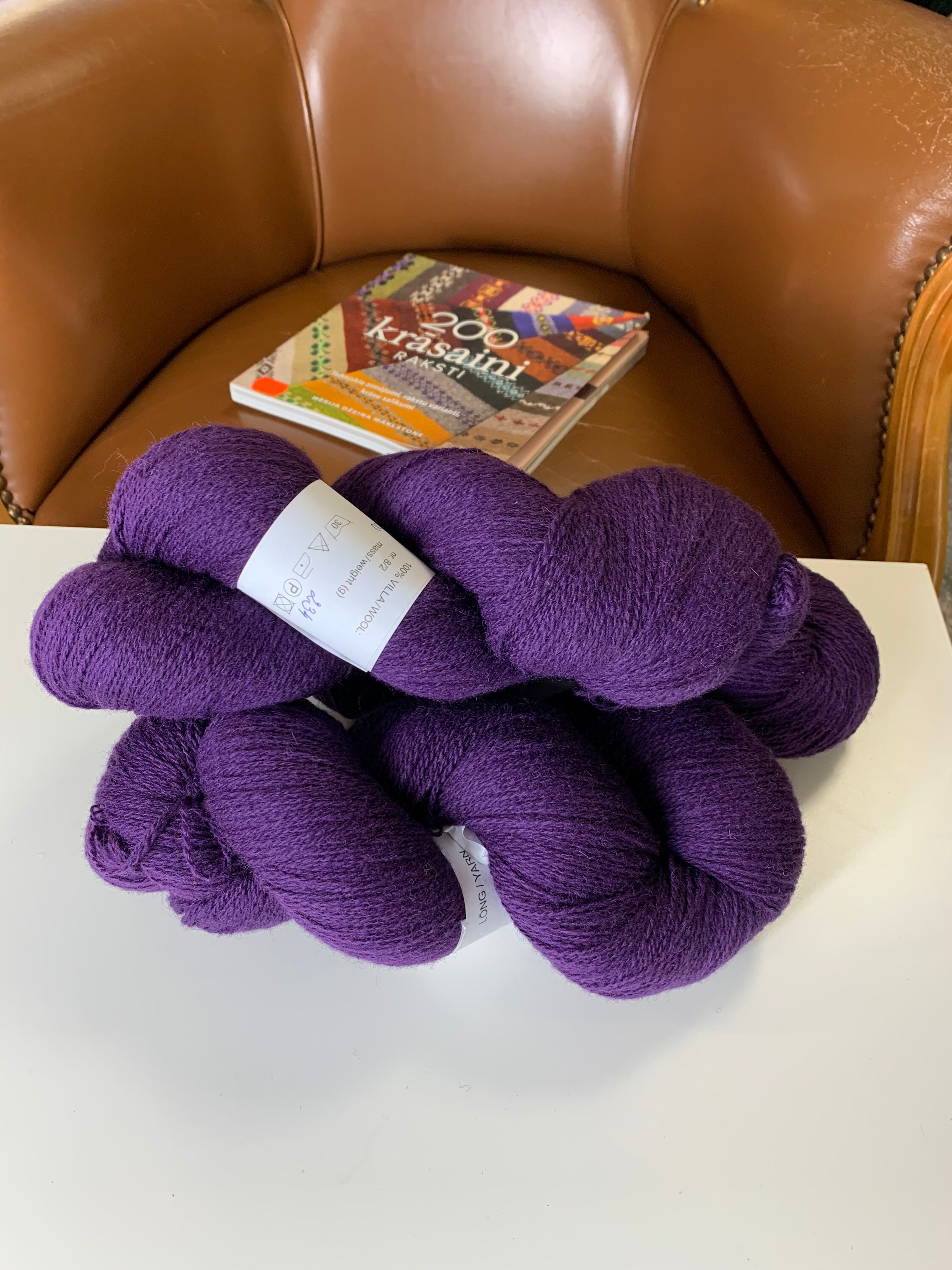 Natural Wool Yarn,100% Sheep Wool Yarn Lot, Hand & Machine Knitting Malange Red  Yarn,wool Yarn for Crocheting Weaving, 8/2 Double Wool Wrap 