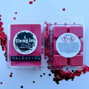 Rupauls Drag Race Inspired Wax Melts Valentina- Red Extreme