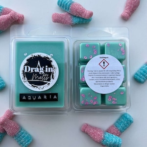 Rupauls Drag Race Inspired Wax Melt Aquaria - Bubblegum