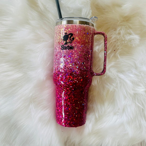 Barbie Stanley Pink Cup - Etsy