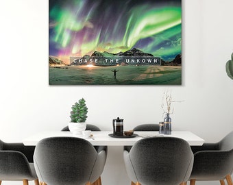 Chase The Unknown Canvas Poster