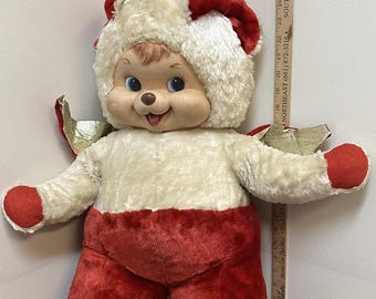 レア　アメリカ雑貨　ラッシュトン　バニー，うさぎ Vintage Rushton Rubber Face Doll Bunny (S797) - 2000toys Antique Mall