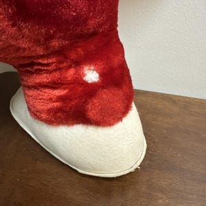 Vintage Rushton Star Creation Rubber Face Plush Angel Cupid Doll Red White 26" image 18