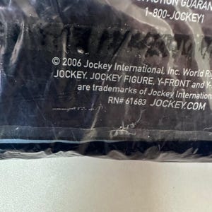 Vtg Jockey Men's Classic Full Rise Briefs 6-Pack White Y-Front Fly 40 image 7