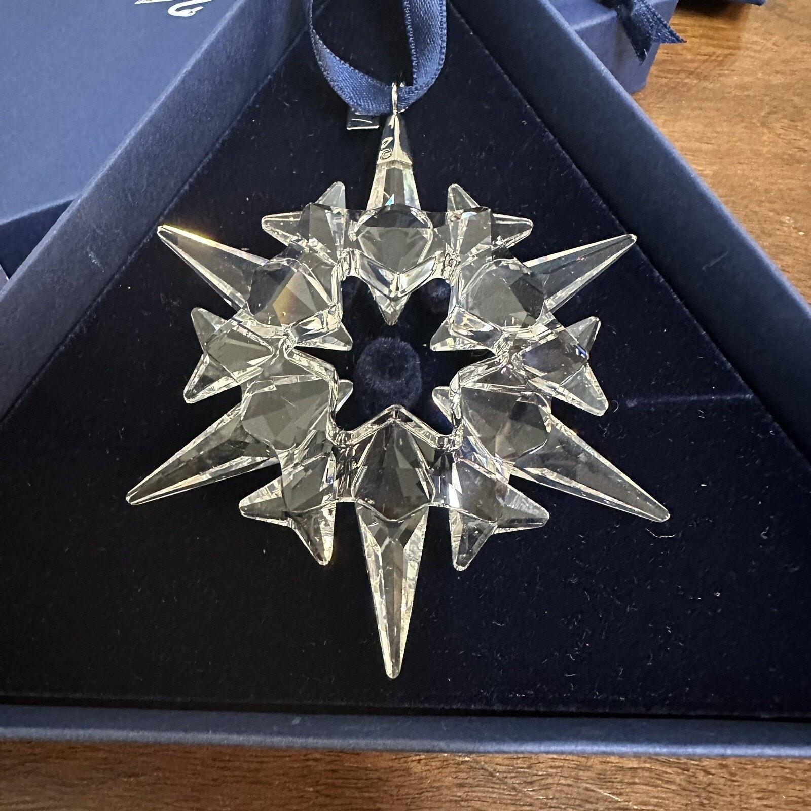 スワロフスキー 2007年版 スノーフレーク クリスマスオーナメント