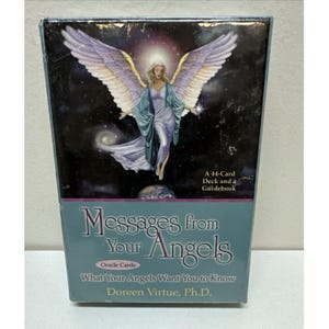 Messages From Your Angels Oracle Cards 44-Card Deck & Guidebook By Doreen Virtue