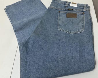 Vintage WRANGLER Western Cowboy Rodeo Original Fit 40 x 30 Denim Jeans NOS