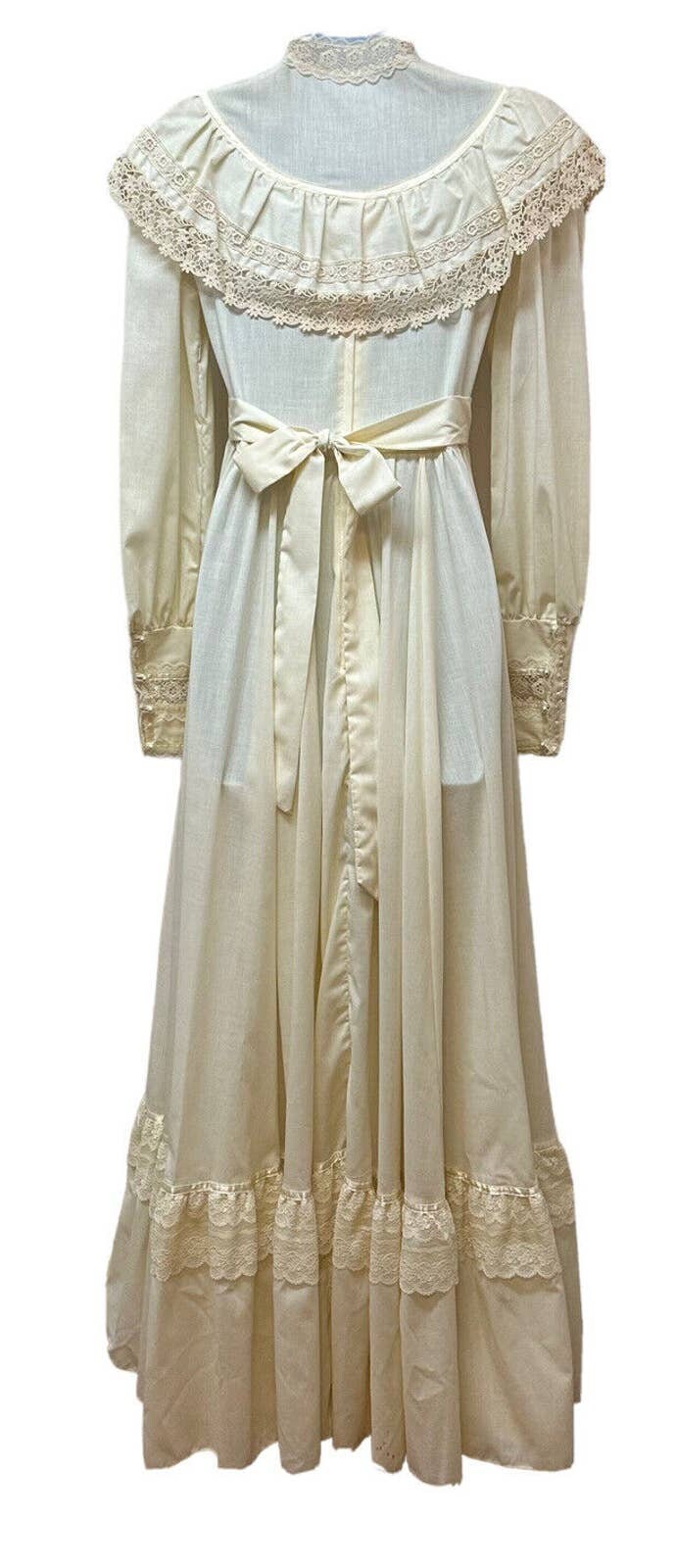 Vintage Gunne Sax Romantic Renaissance Bridal Collection Wedding Dress ...