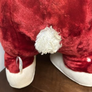 Vintage Rushton Star Creation Rubber Face Plush Angel Cupid Doll Red White 26" image 17