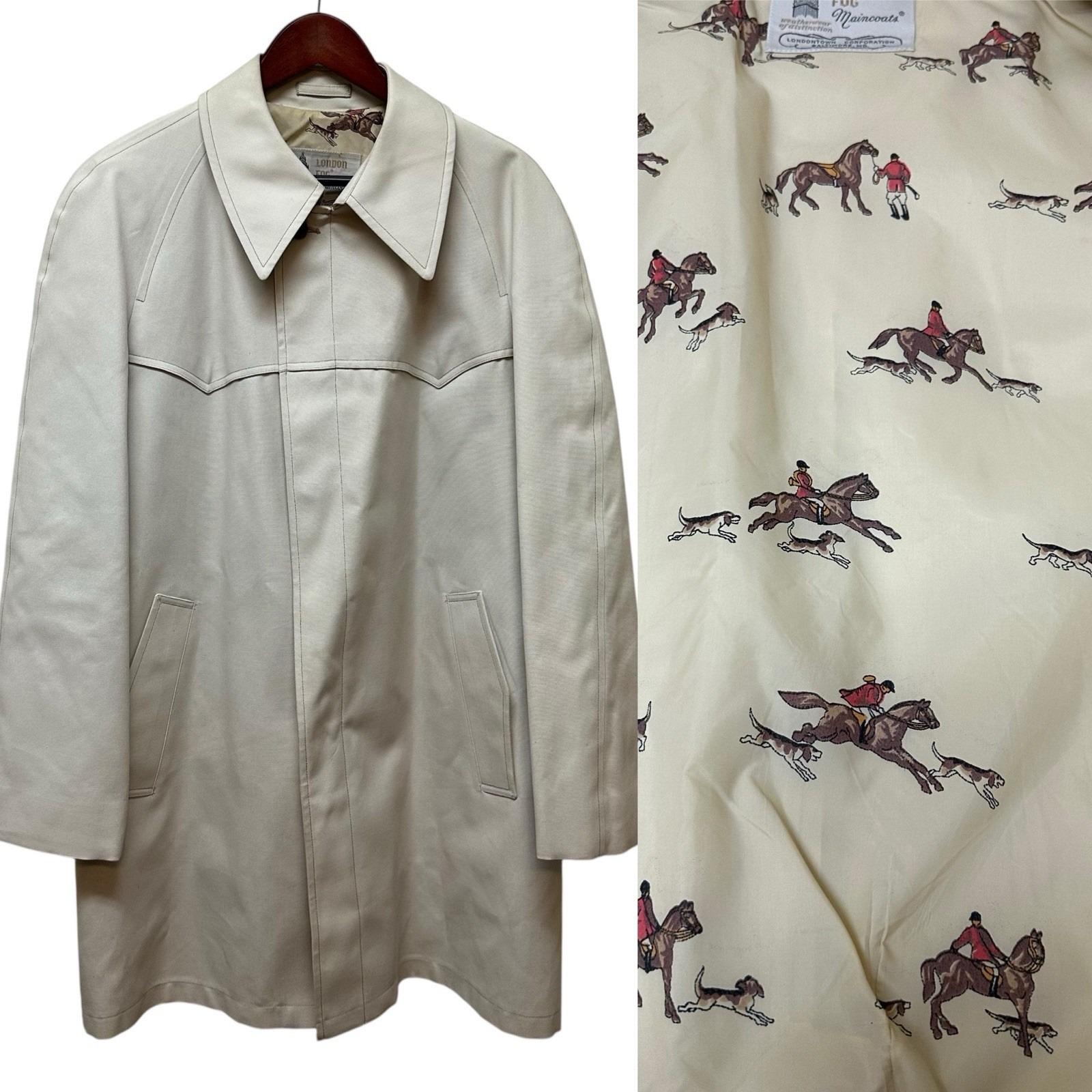 London Fog Trench Coat 44 - Etsy