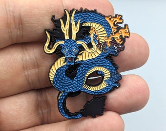 The Anime Dragon Enamel Pin New Design Dragon Pin