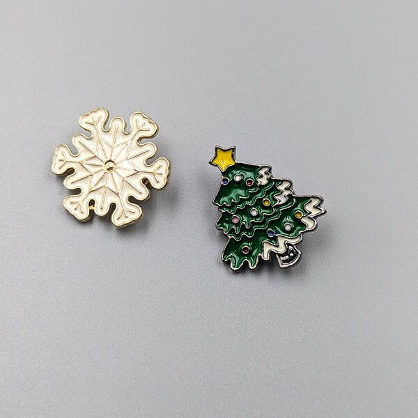 Snowflake Brooch Pin - Etsy
