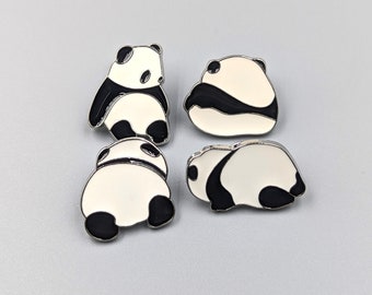 Panda Enamel Pin Cute Panda Animal Pin