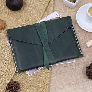 Classic Natural Leather Envelopes for 6x8 Prints 15x21cm | Packaging For Wedding Photographers