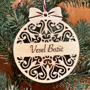 Slovenian Christmas Ornament 2