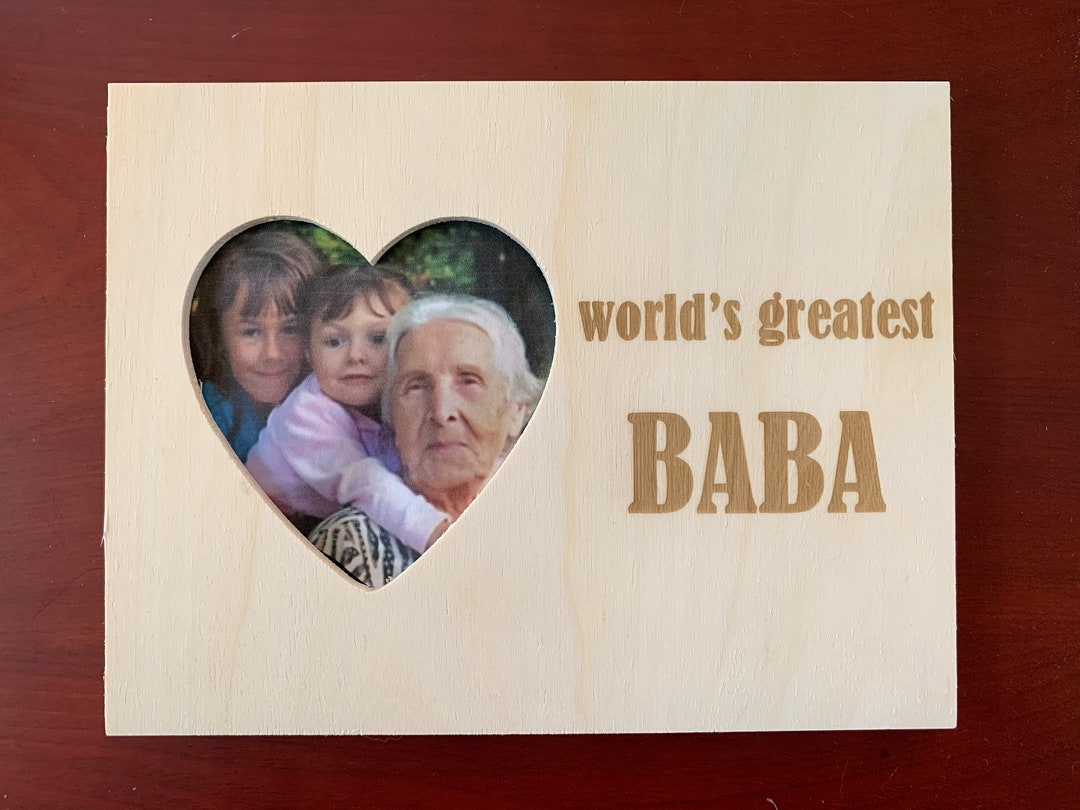 World’s Greatest Baba Photo Frame - Etsy