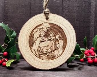 Virgin and Child with Shepherd Ornament