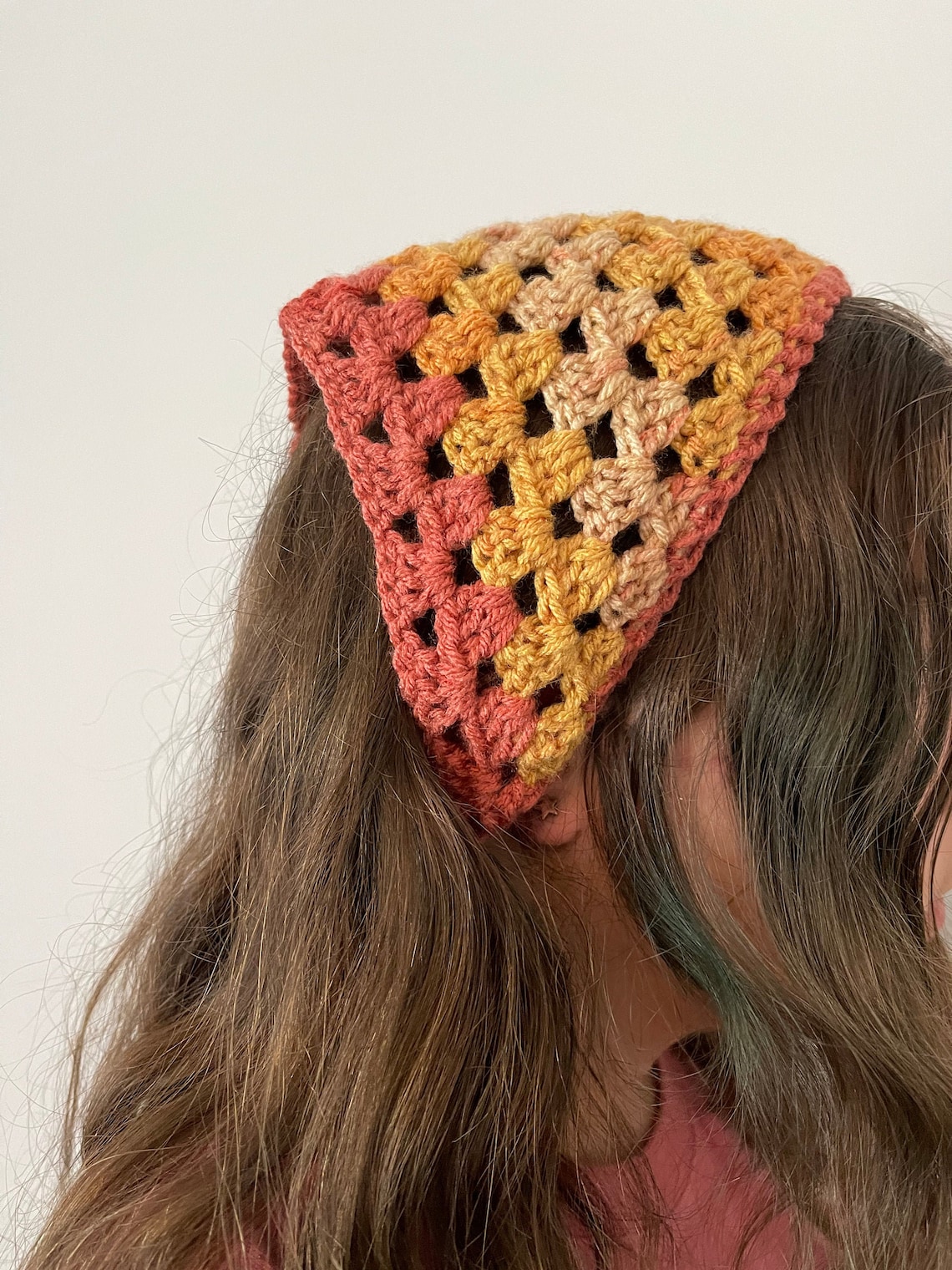 Crochet Bandana Etsy