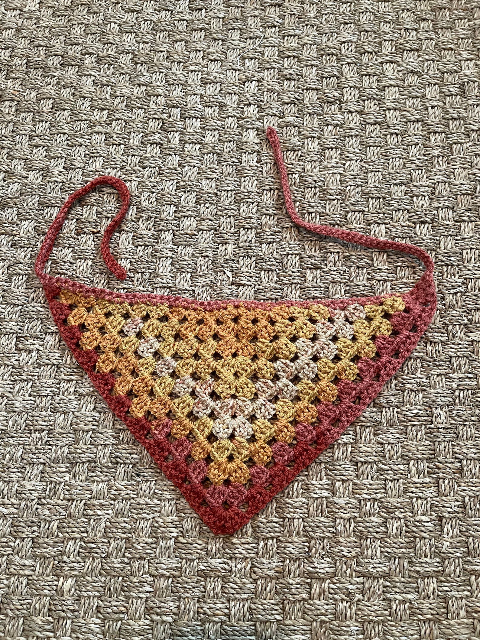 Crochet Bandana Etsy