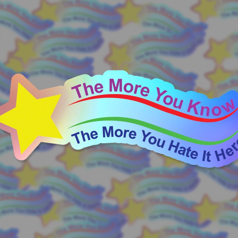 The More You Know - Etsy