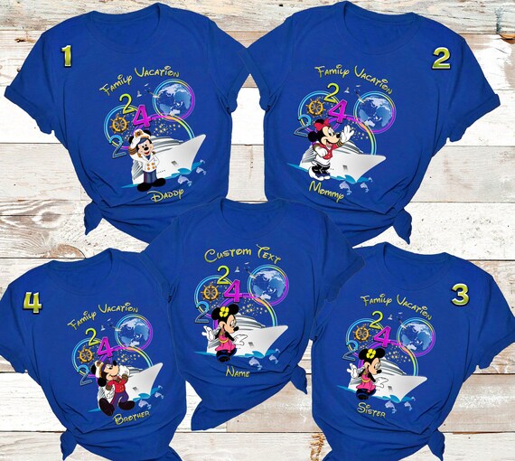 Disney Cruise Family Shirts 2024 Disney Cruise Family Shirts Group Cruise Shirts Disney Character Cruise Shirt Cruise Ship Mickey Mouse Tee